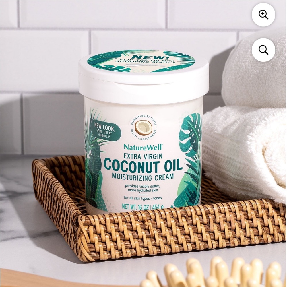 NatureWell Extra Virgin Coconut Oil Moisturizing Cream